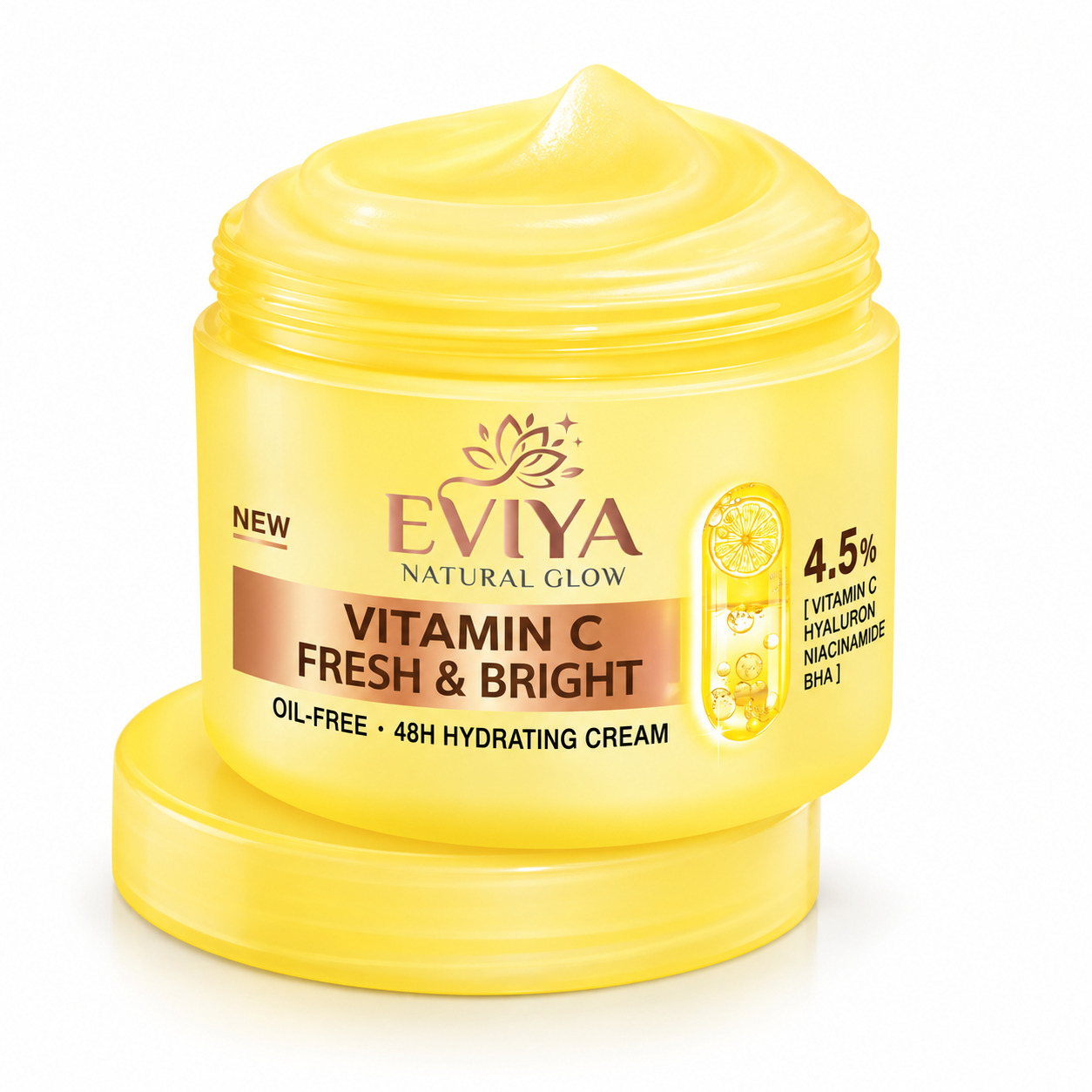 Vitamin C Fresh & Bright Oil-Free 48H Hydrating Cream